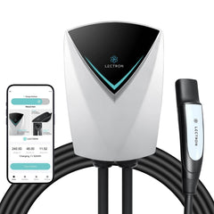 Lectron Home Level 2 NACS Tesla V-BOX Pro EV Charging Station WiFi App Version | 240V | 48 Amp | NEMA 14-50 / Hardwired