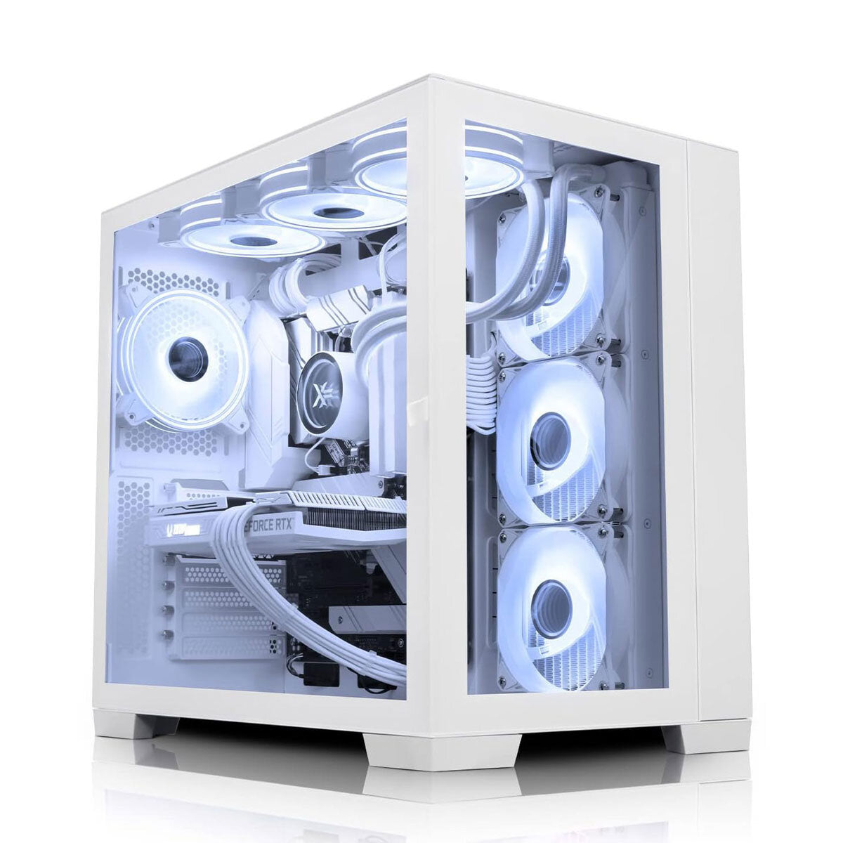 Gigate Gaming Desktop, Intel Core i7 14700KF, NVIDIA GeForce RTX 4070, 32GB RAM, 2TB SSD, Win 11 Home,White