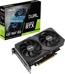 ASUS Dual GeForce RTX™ 3050 OC Edition 8GB