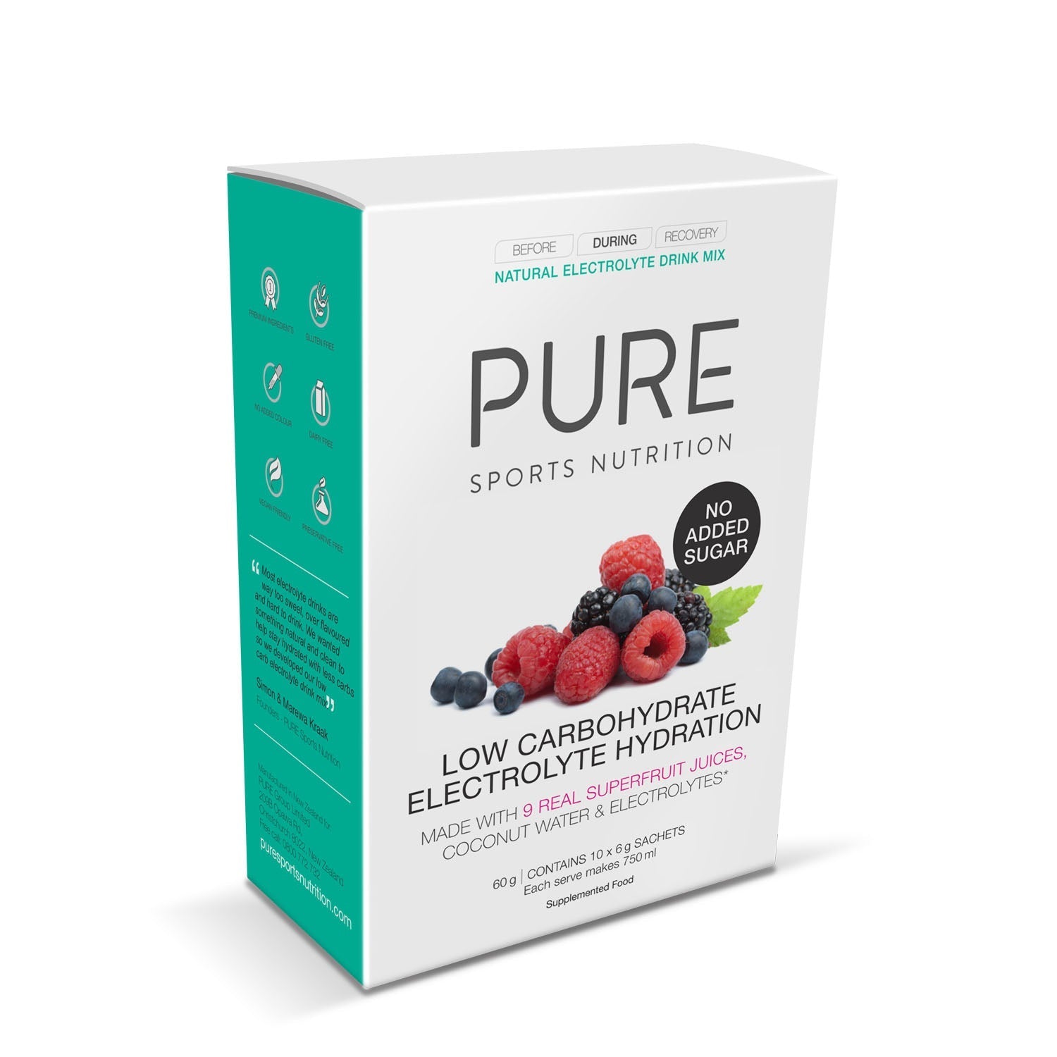 PURE Electrolyte Hydration Low Carb - Superfruits