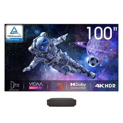 Hisense 100" Laser TV with Screen Smart Laser TV 100L5