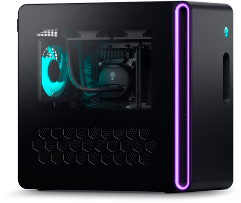 Dell Alienware Aurora R16 Gaming Desktop, Intel Core i7 14700F, NVIDIA GeForce RTX 3050 8 GB GDDR6, 16 GB RAM, 1 TB M.2 PCIe NVMe SSD, Win 11 Home