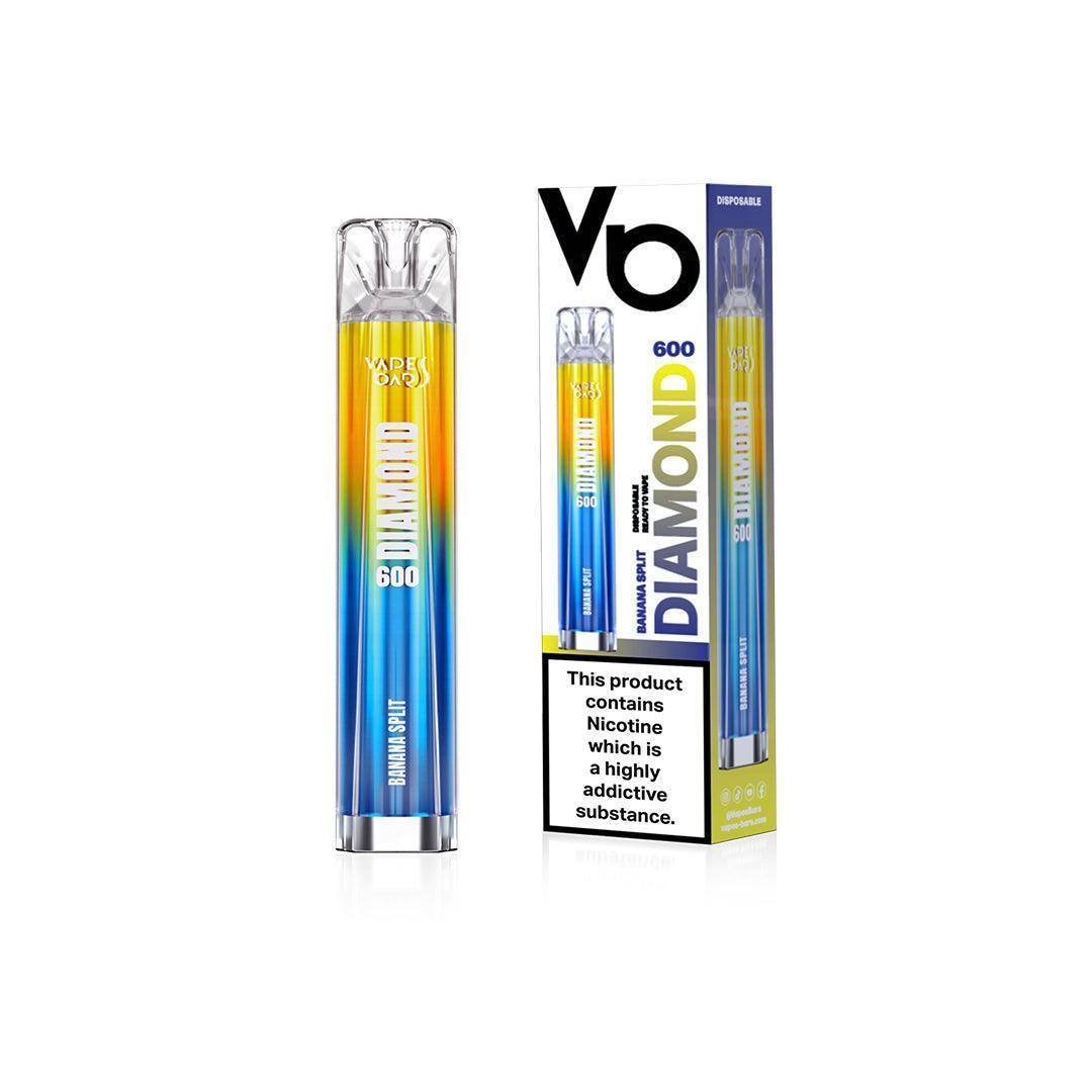 Diamond 600 Banana Split Disposable Vape - Click & Vape