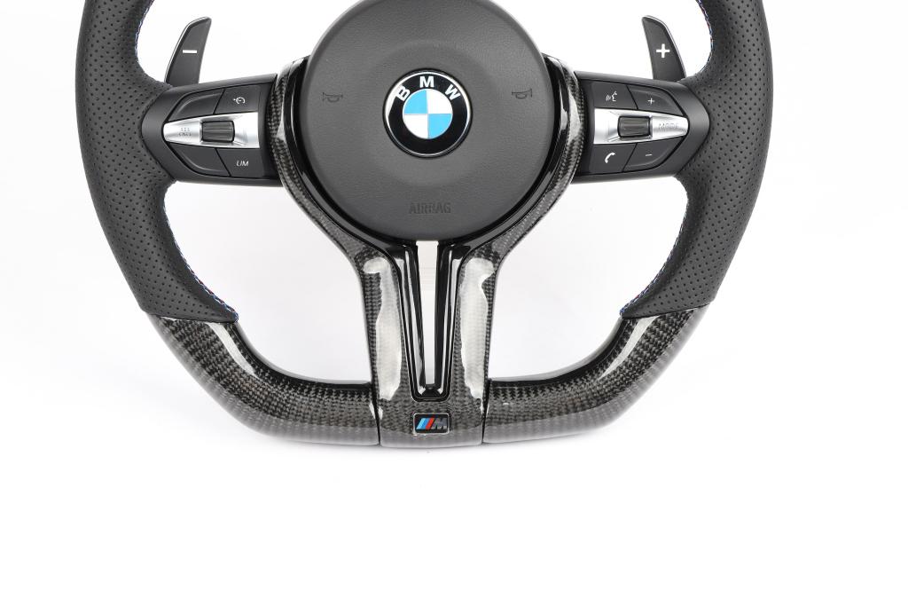 BMW M-Sport Style Customisable Carbon Fibre / Alcantara Steering Wheel