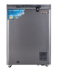 Zen Chest Freezer 140L Silver , ZCFS140